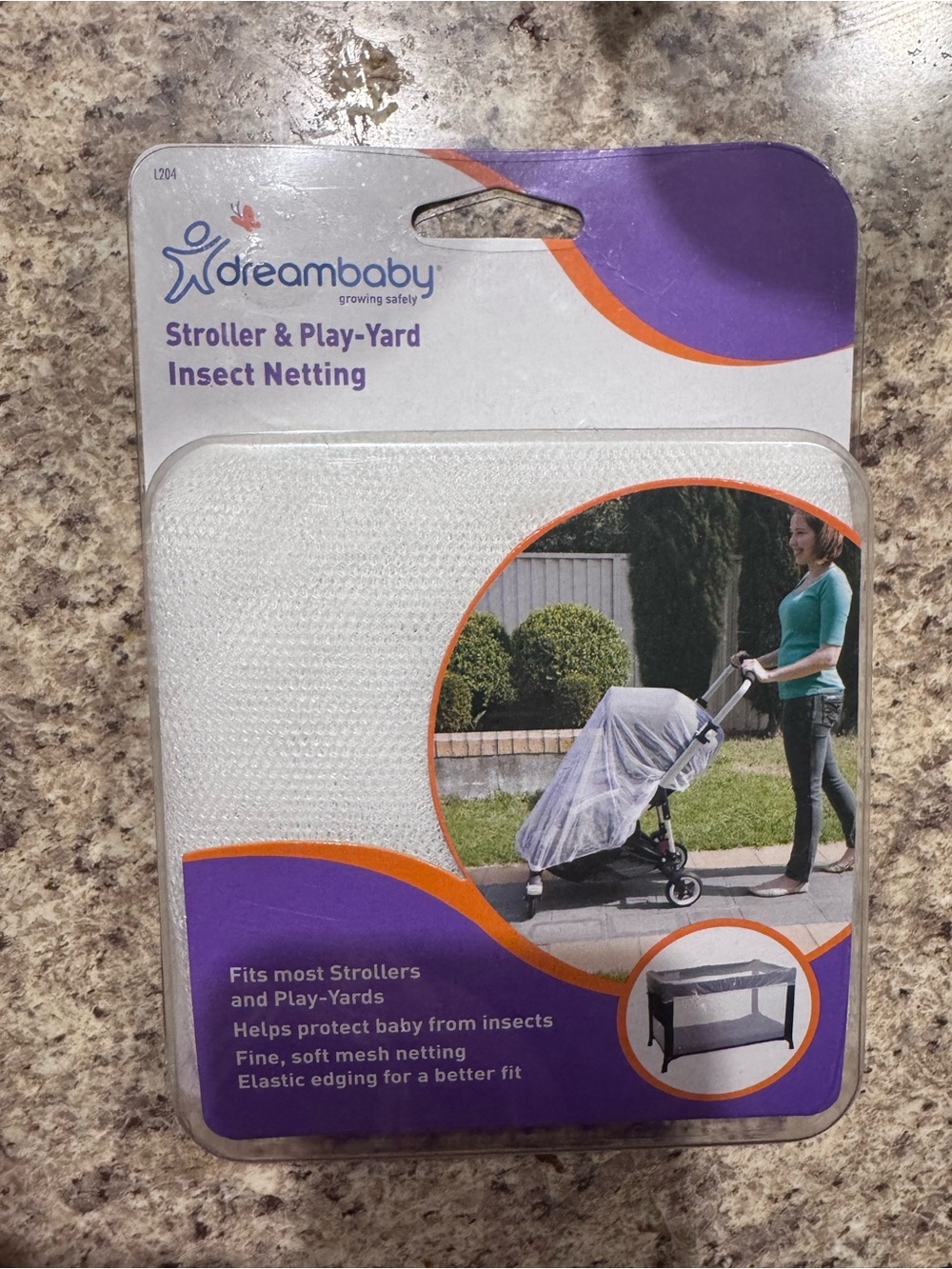 Dreambaby Stroller & Play-Yard Insect Netting - White Mesh